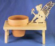 Подставка для горшков - чертеж для выпиливания лобзиком