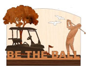 Гольф - чертеж для выпиливания лобзиком