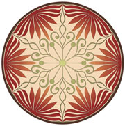 Блюдце - чертеж для выпиливания лобзиком